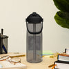 Flip straw water bottle